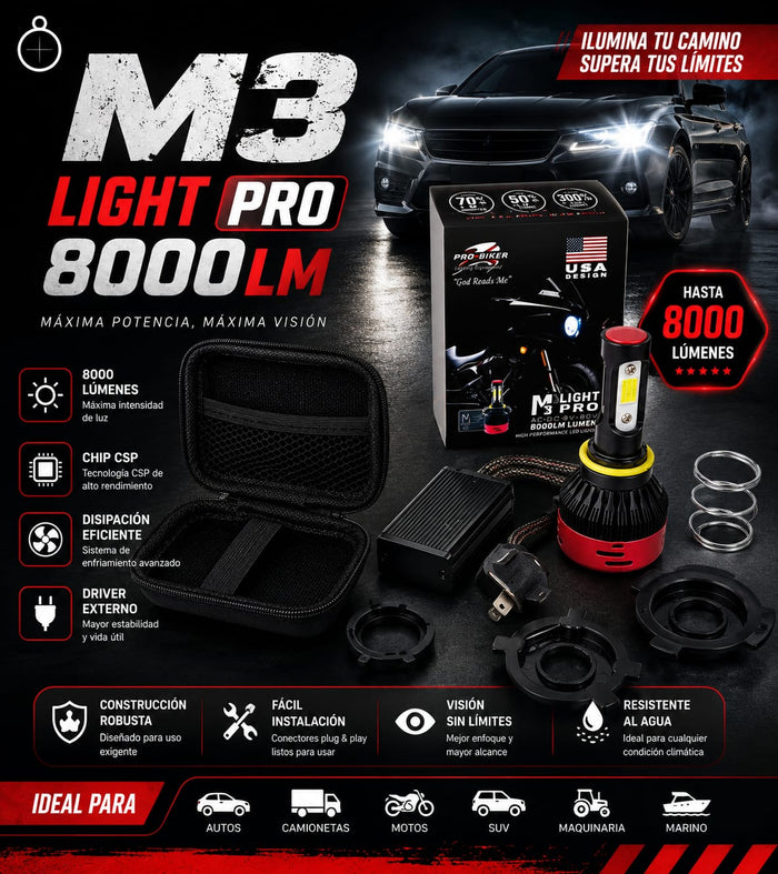 ME LIGHT PRO 8000LM
