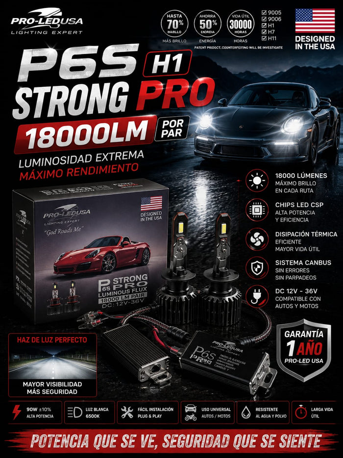 P6S H1 STRONG 18.000 LM