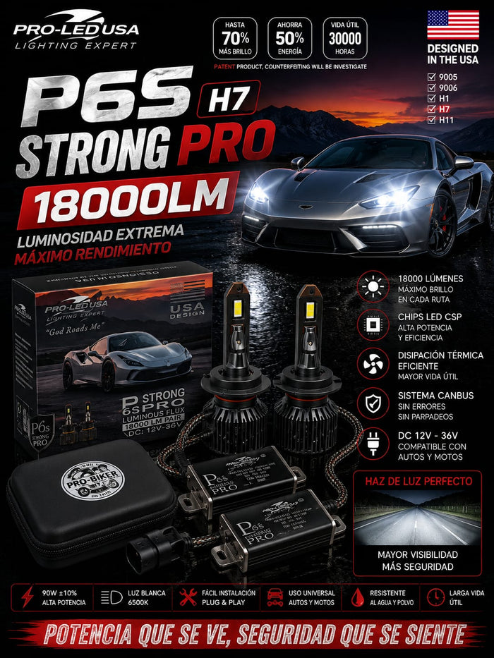 P6S H7 STRONG 18.000LM
