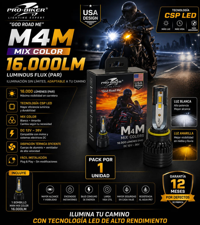 M4M MIX COLOR 16000LM