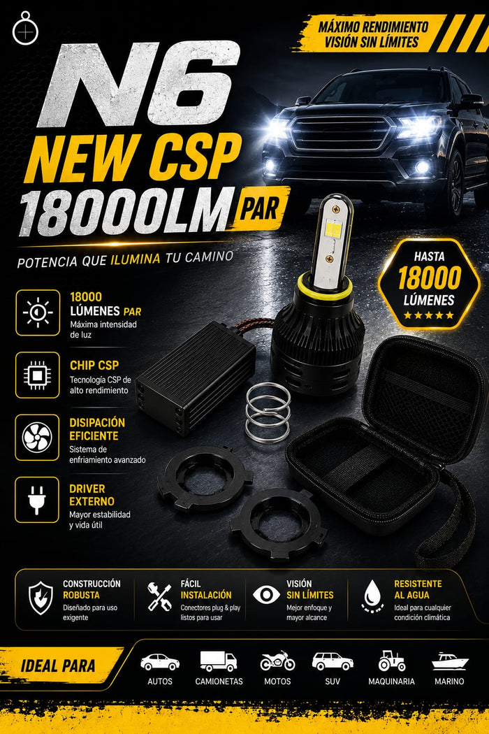 N6 NEW CSP 18000LM