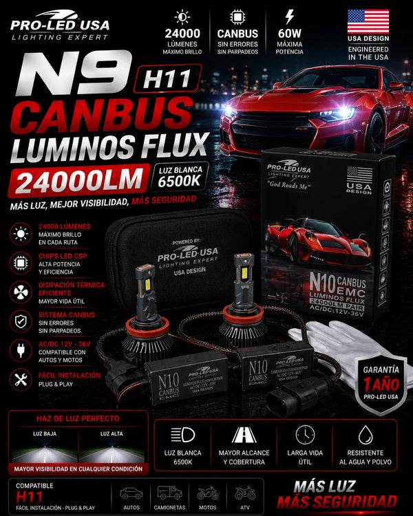 N9 H11 CANMBUS 24000LM