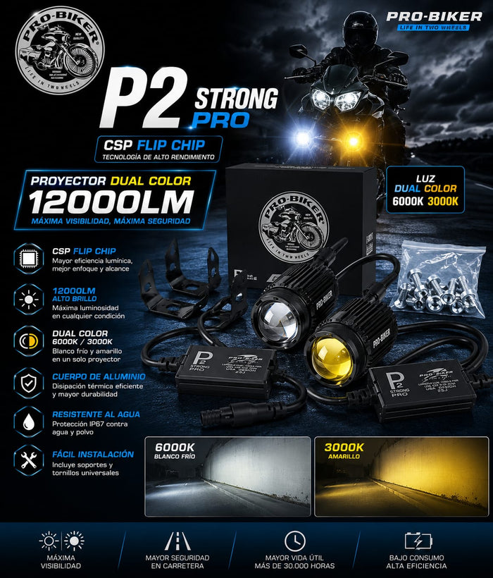 P2 STRONF PRO 12000LM